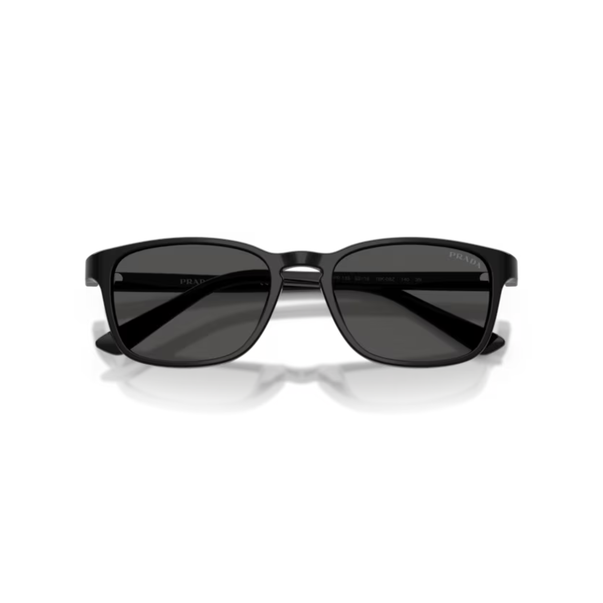 PR16K08ZBlack Prada PRD13SU rectangle sunglasses men
