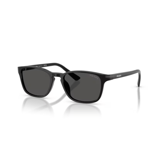 PR16K08ZBlack Prada PRD13SU rectangle sunglasses men
