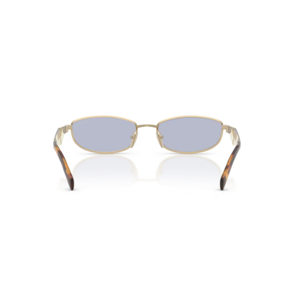 Prada PRD51S Oval Metal Sunglasses Detail View