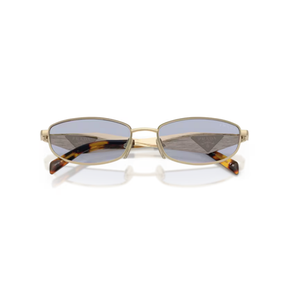 Prada PRD51S Oval Metal Sunglasses Front View
