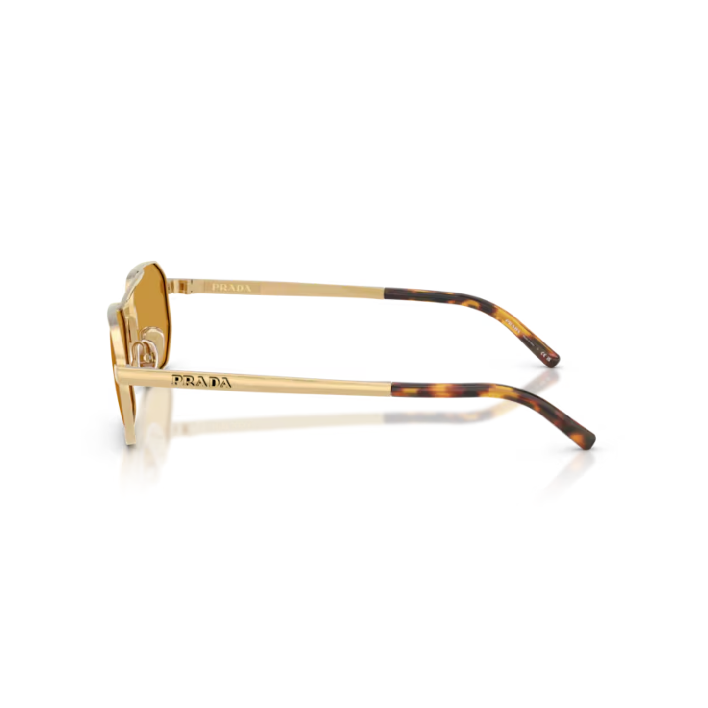Prada PRD53S men's navigator metal sunglasses with premium UV protection lenses.