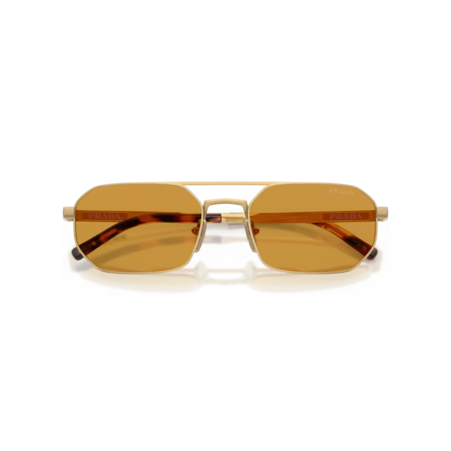Prada PRD53S men's navigator metal sunglasses with premium UV protection lenses.