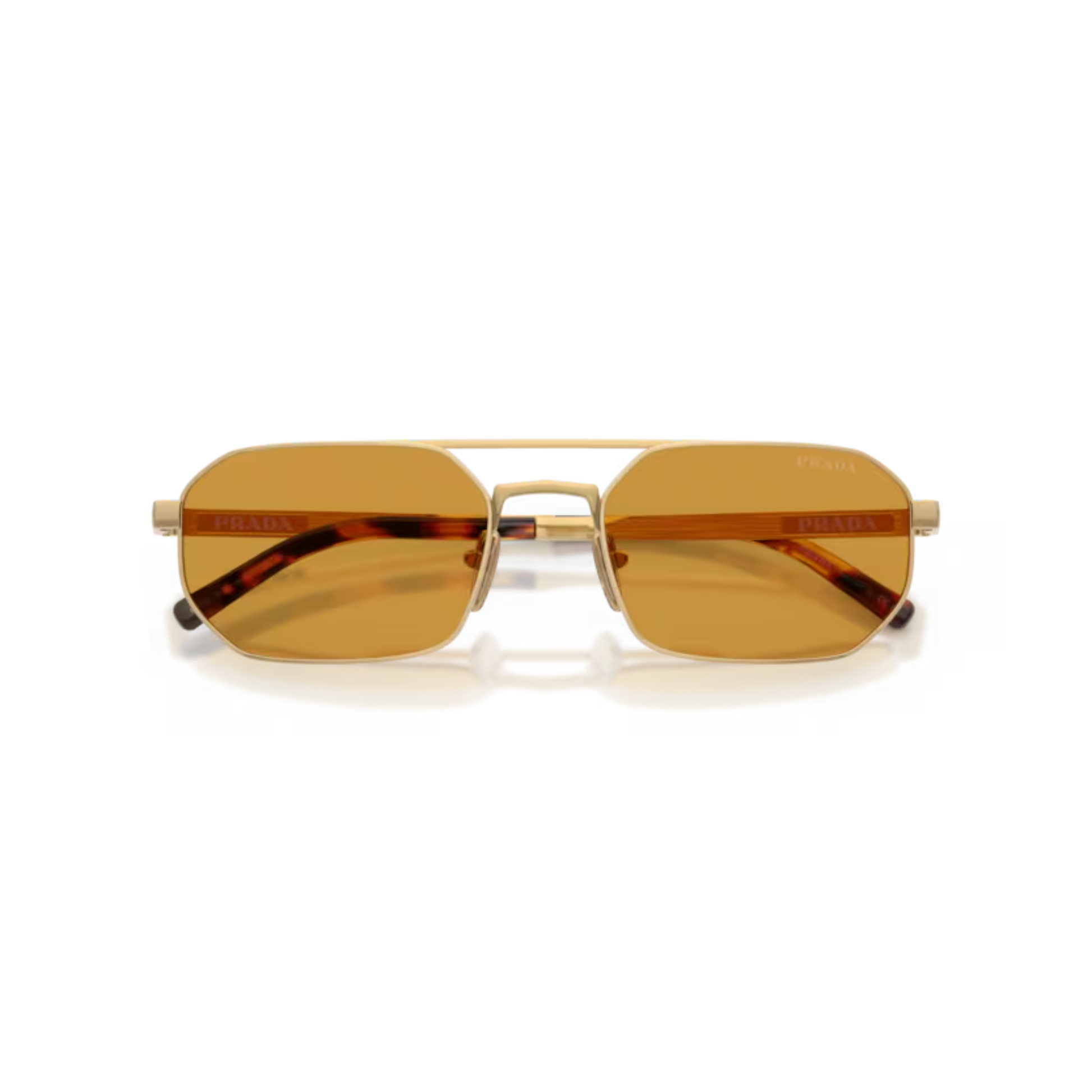 Prada PRD53S men's navigator metal sunglasses with premium UV protection lenses.