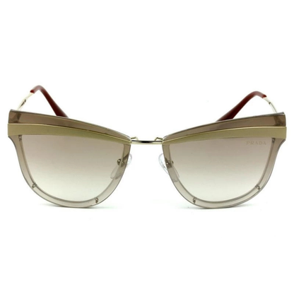 Prada SPR12U women's metal cat-eye sunglasses featuring a premium full-rim designer frame.