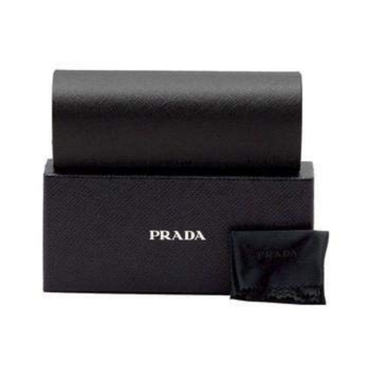 Prada VPR55V rectangle full-rim eyeglasses in premium Italian designer style