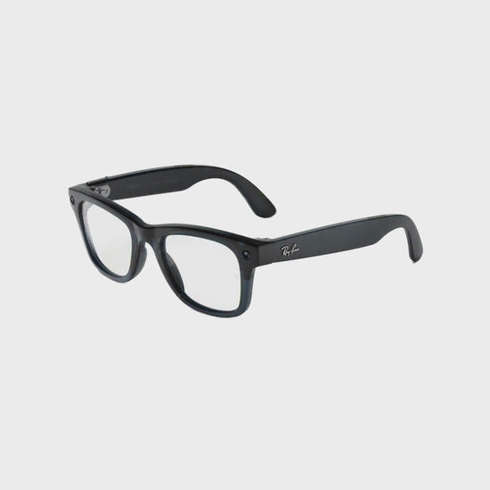 Ray-Ban Meta RW4011 unisex injected square AI glasses three quarter view