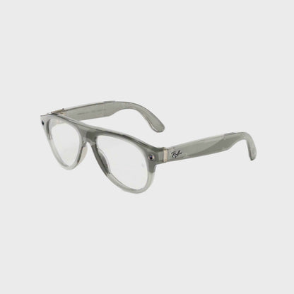 Ray-Ban Meta RW4016 unisex injected pilot AI sunglasses three quarter view