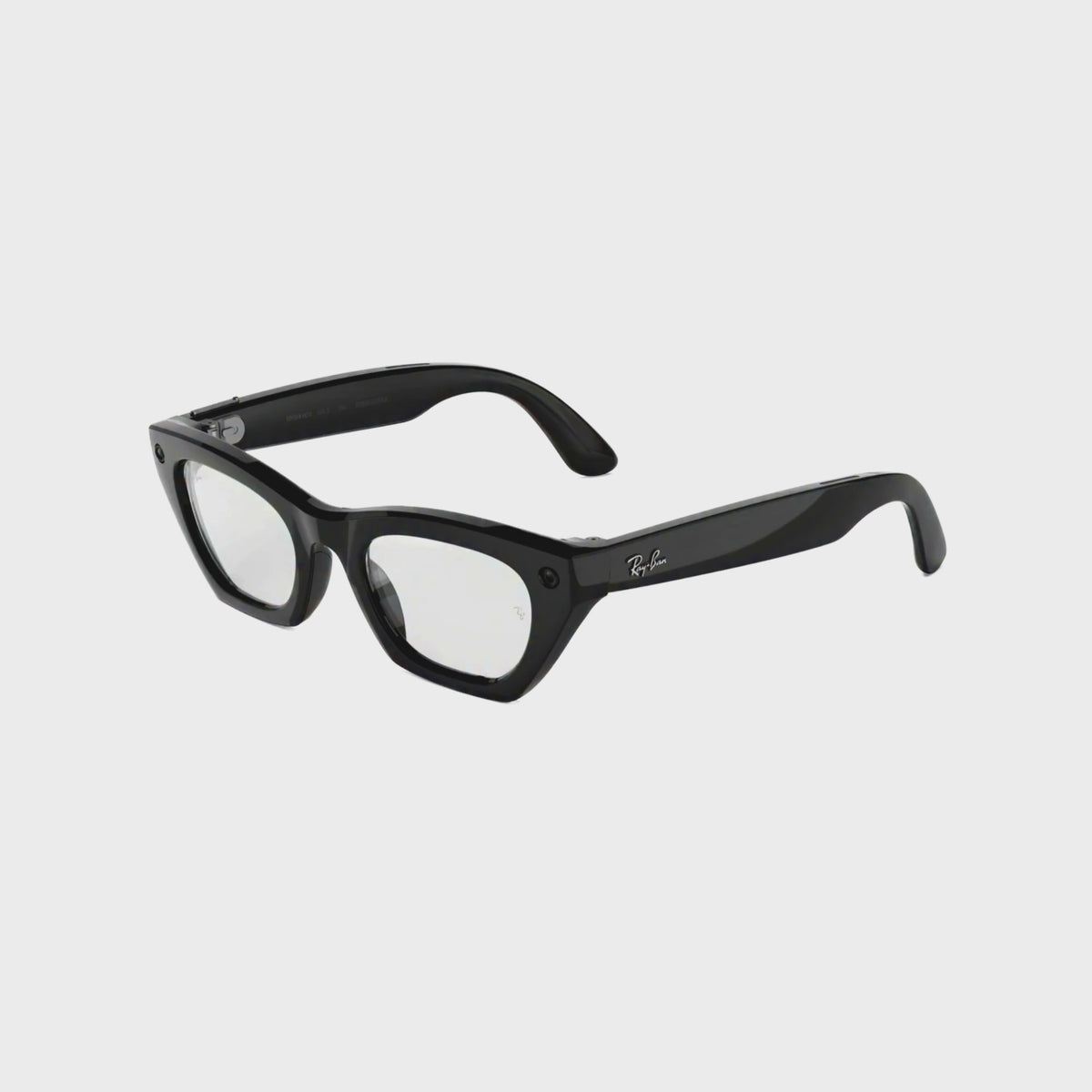Ray-Ban Meta RW4015 Zena women's injected cat eye smart glasses side profile