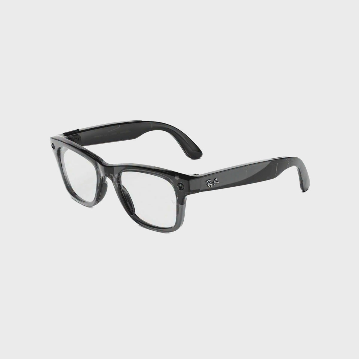 Ray-Ban Meta RW4011 unisex injected square AI glasses three quarter view