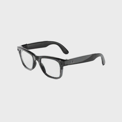 Ray-Ban Meta RW4011 unisex injected square AI glasses three quarter view