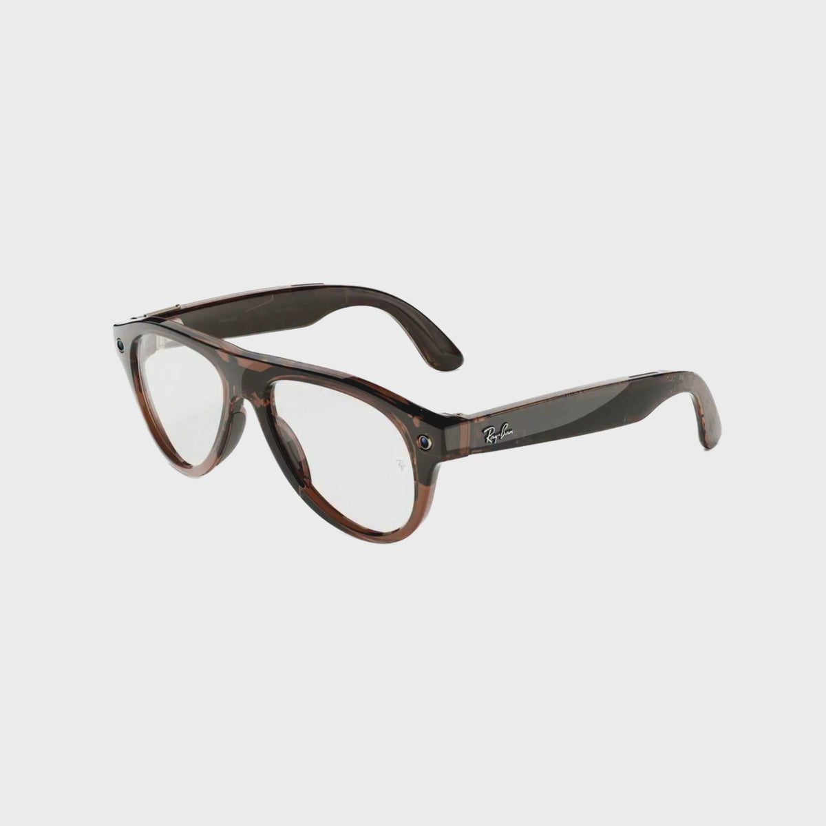 Ray-Ban Meta RW4016 unisex injected Pilot AI sunglasses three quarter view