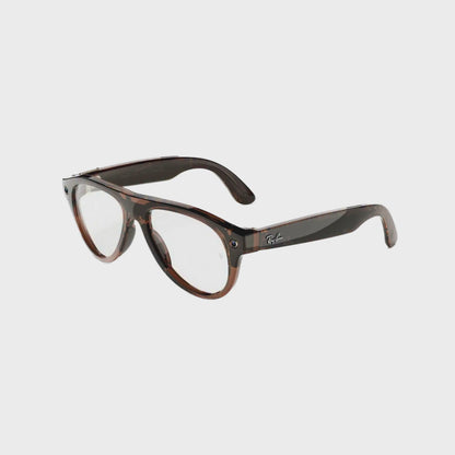 Ray-Ban Meta RW4016 unisex injected Pilot AI sunglasses three quarter view