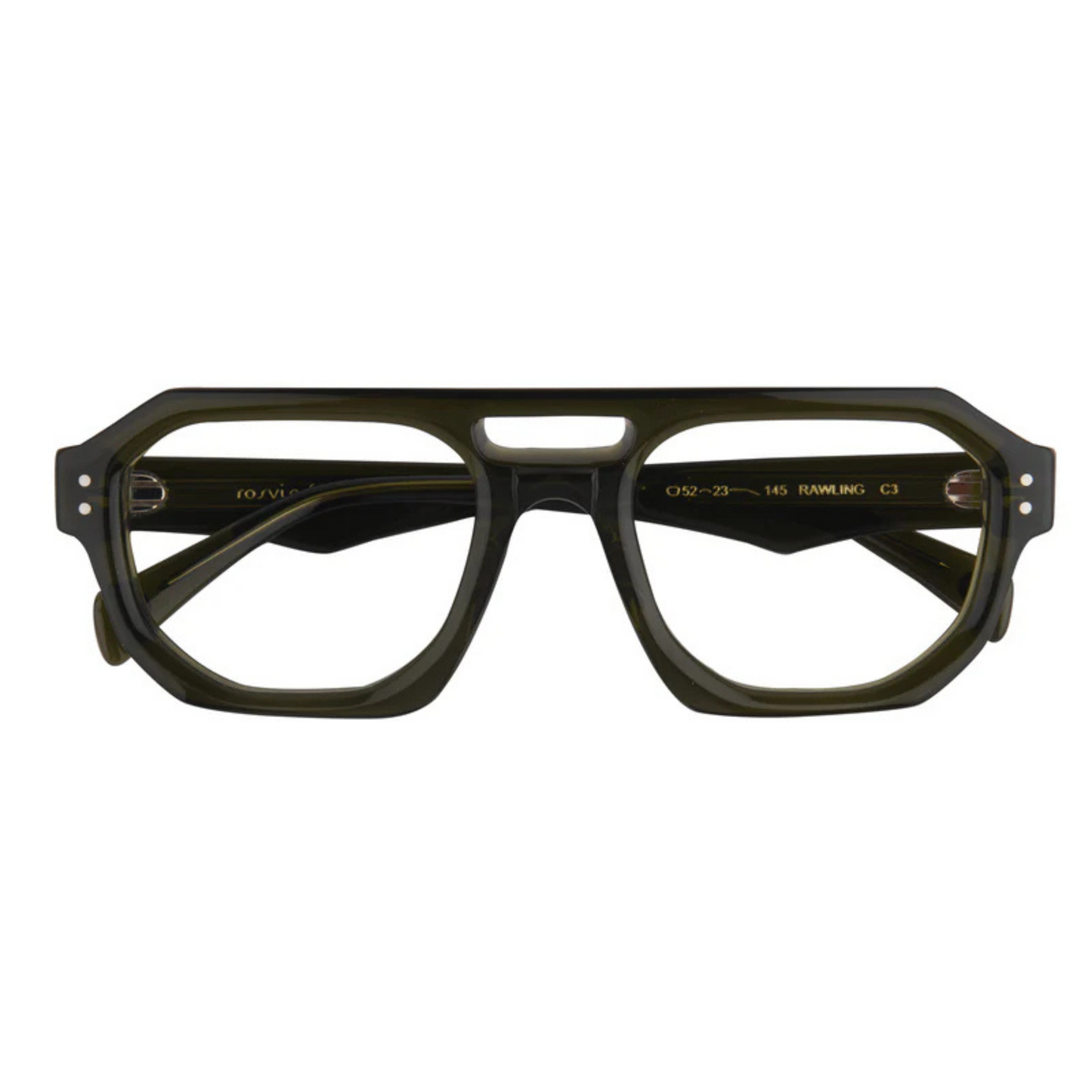 Rawling Rosvin Bugs Unisex Acetate Eyeglass Frame for Men and Women