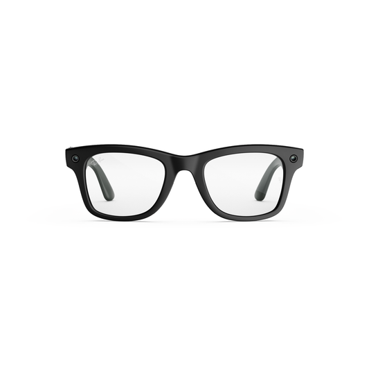 Ray Ban Meta Gen 3 RW4011 601SSB unisex injected square AI glasses front view