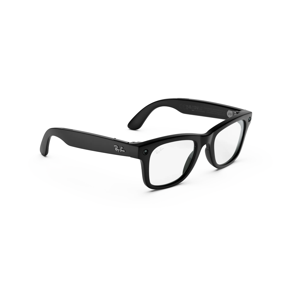 Ray Ban Meta Gen 3 RW4011 601SSB unisex injected square AI glasses three quarter