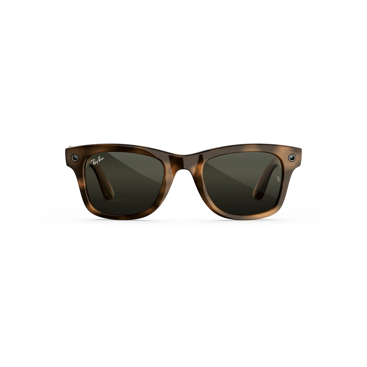 Ray-Ban Meta RW4011 unisex injected rectangle Wayfarer AI sunglasses front view