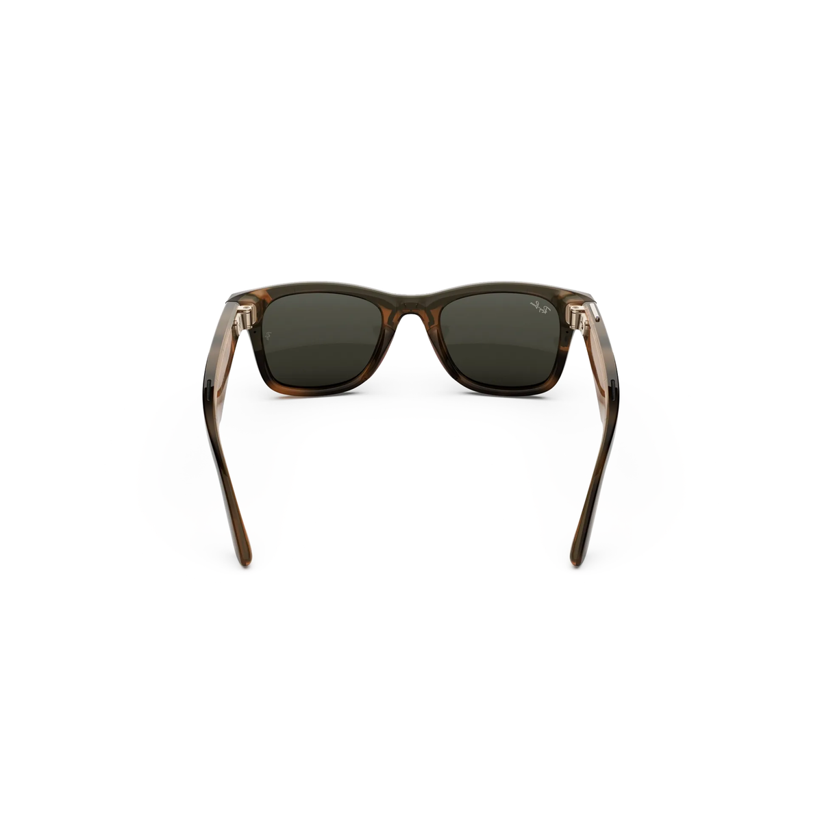 Ray-Ban Meta RW4011 unisex injected rectangle Wayfarer frame hinge detail