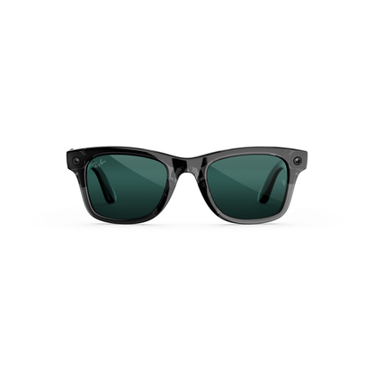 Ray-Ban Meta RW4011 unisex injected square AI glasses front view