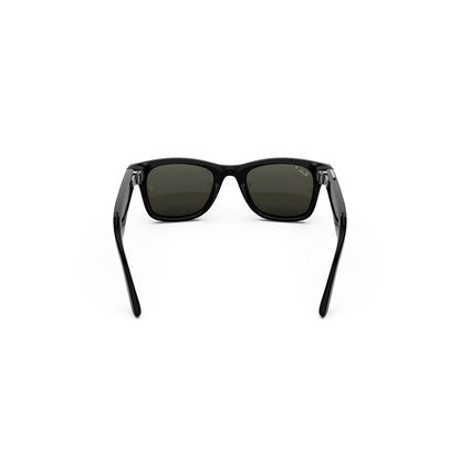 Ray-Ban Meta RW4011 unisex injected square frame hinge detail