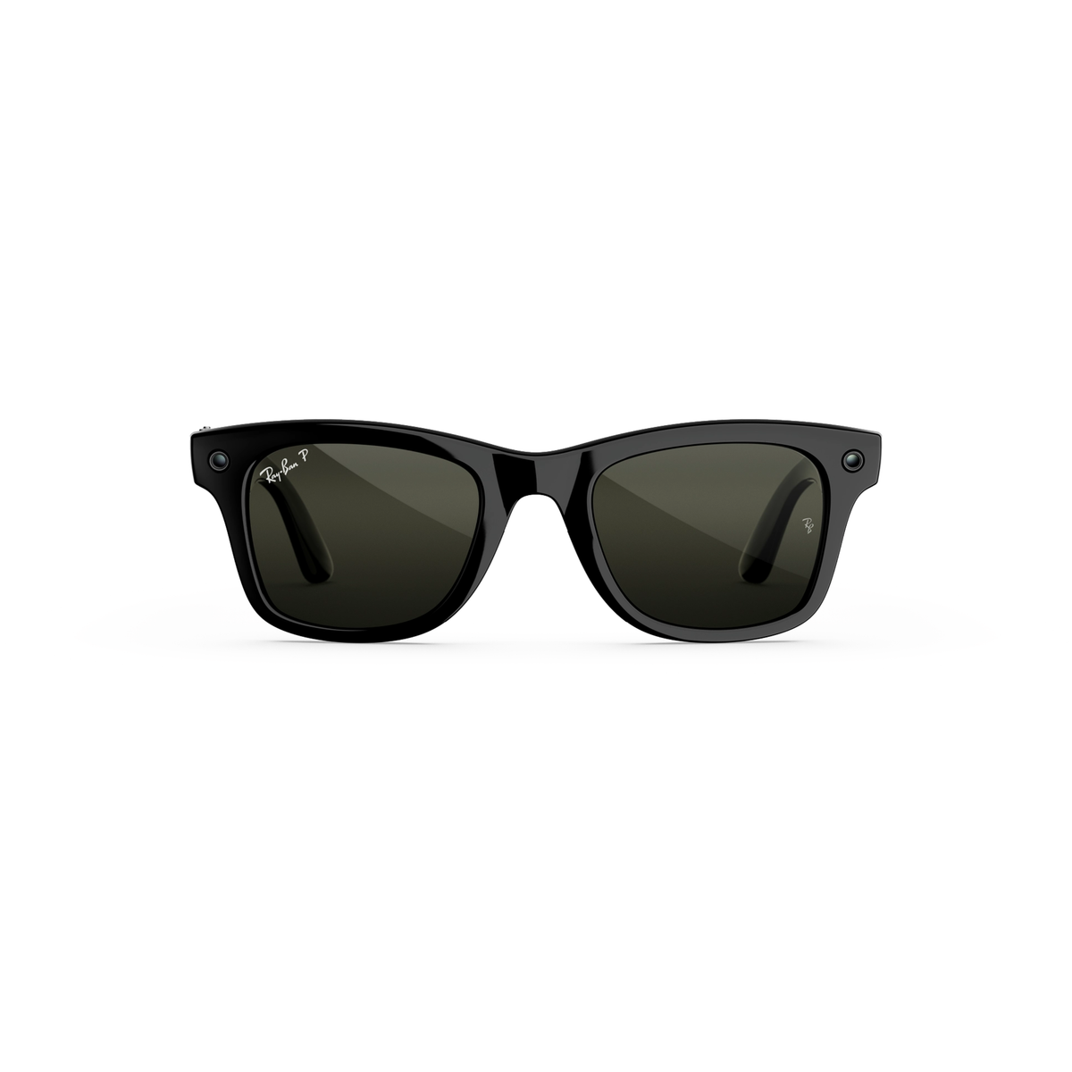 Ray-Ban Meta RW4011 unisex injected square AI sunglasses front view