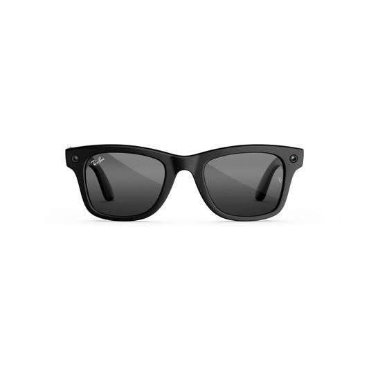 Ray-Ban Meta RW4011 unisex injected square Wayfarer AI glasses front view