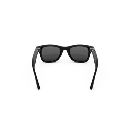 Ray-Ban Meta RW4011 unisex injected square frame hinge and temple detail