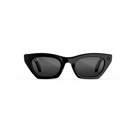 Ray Ban Meta RW4015 womens injected cat eye AI smart glasses front view