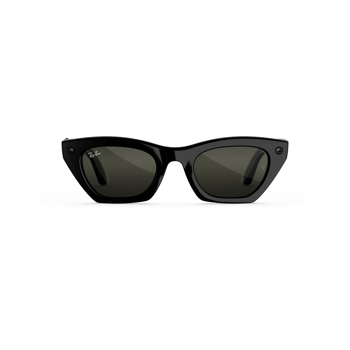 Ray-Ban Meta RW4015 women injected cat-eye AI sunglasses front view