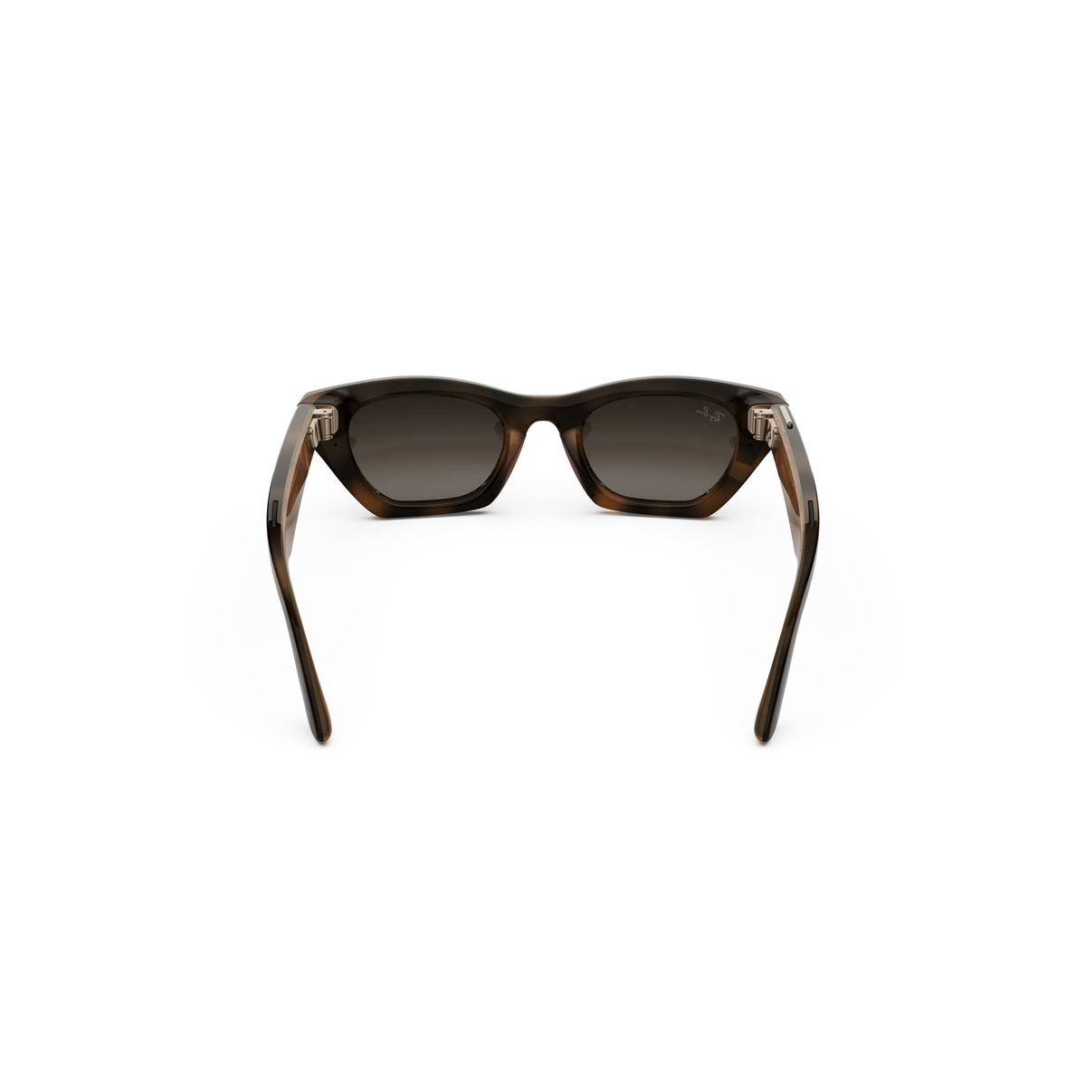 Ray-Ban Meta RW4015 Zena unisex injected cat-eye AI sunglasses three-quarter view