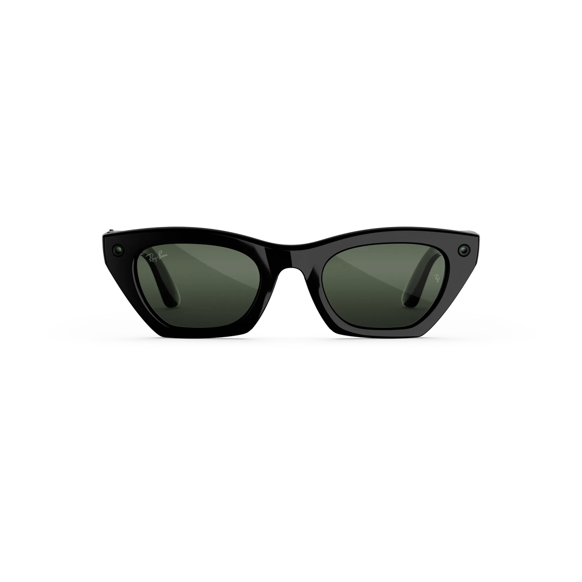 Ray-Ban Meta RW4015 Zena women's injected cat eye AI smart glasses front view