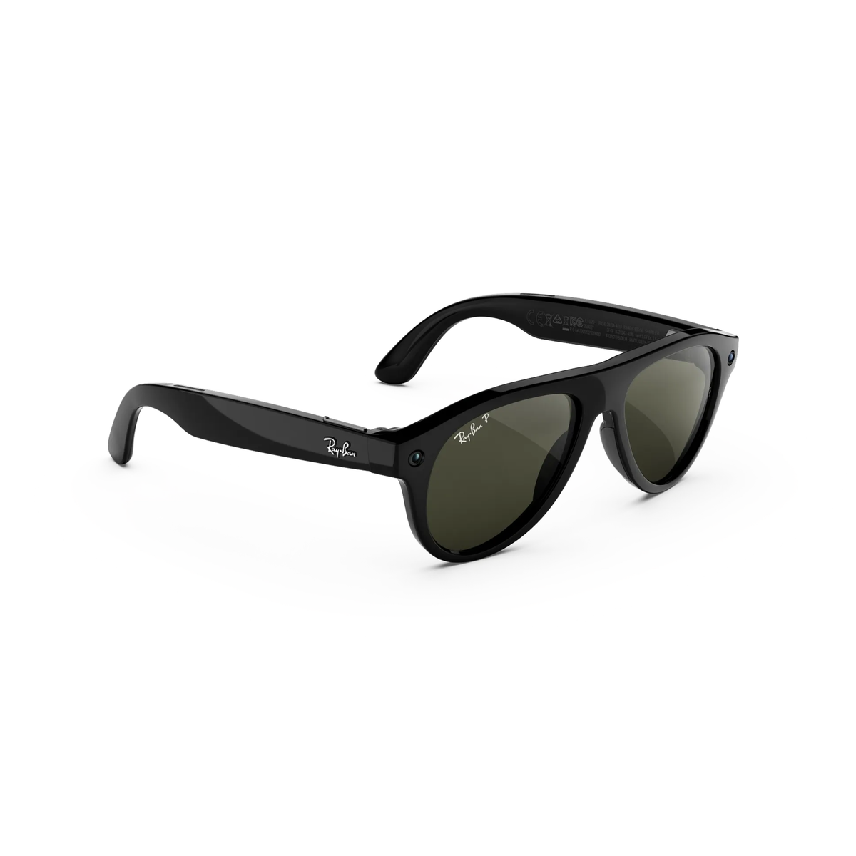 Ray-Ban Meta RW4016 unisex injected pilot AI sunglasses three quarter view
