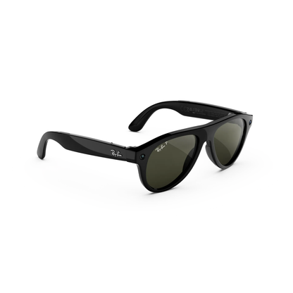 Ray-Ban Meta RW4016 unisex injected pilot AI sunglasses three quarter view