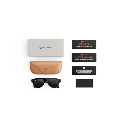 Ray-Ban Meta RW4016 unisex injected pilot frame case