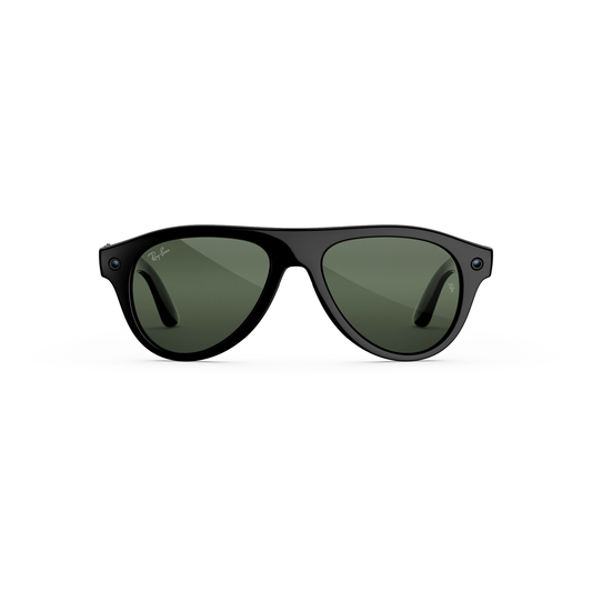Ray-Ban Meta RW4016 unisex injected Pilot AI sunglasses front view