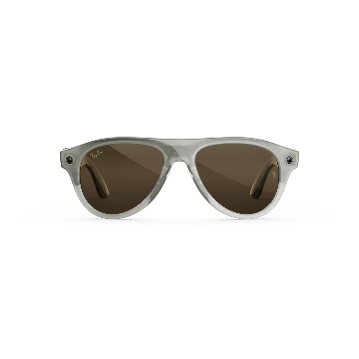 Ray-Ban Meta RW4016 unisex injected pilot AI sunglasses front view