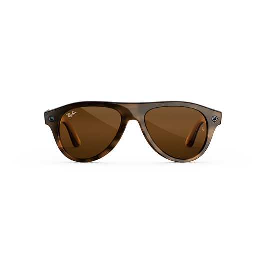 Ray-Ban Meta RW4016 unisex injected Pilot AI sunglasses front view