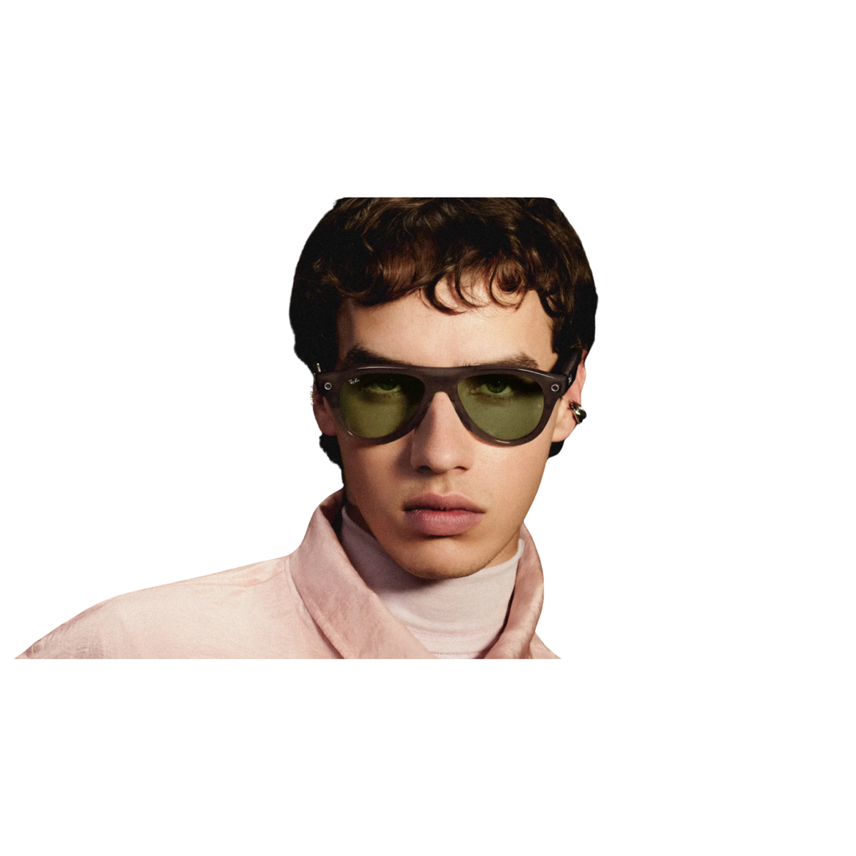 Ray-Ban Meta RW4016 unisex injected Pilot AI sunglasses model image 