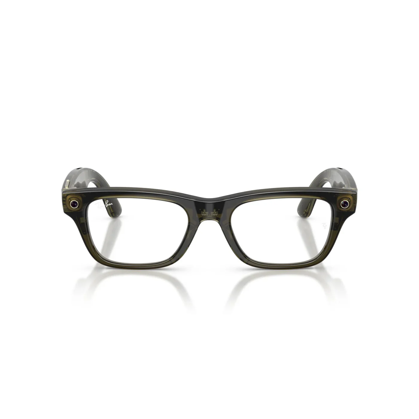 Ray-Ban Meta RW7001 Blayzer Gen 2 smart optical frame with Meta AI, 12 MP camera and open-ear speakers for prescription lenses.