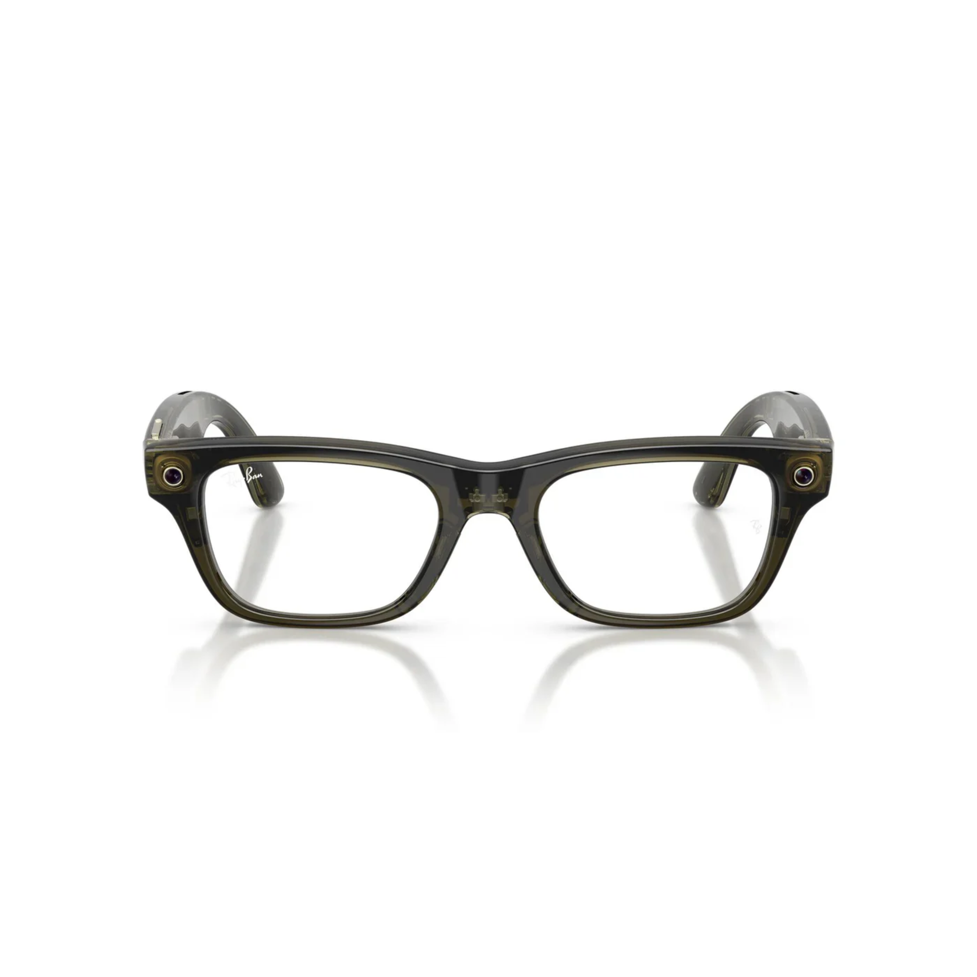 Ray-Ban Meta RW7001 Blayzer Gen 2 smart optical frame with Meta AI, 12 MP camera and open-ear speakers for prescription lenses.