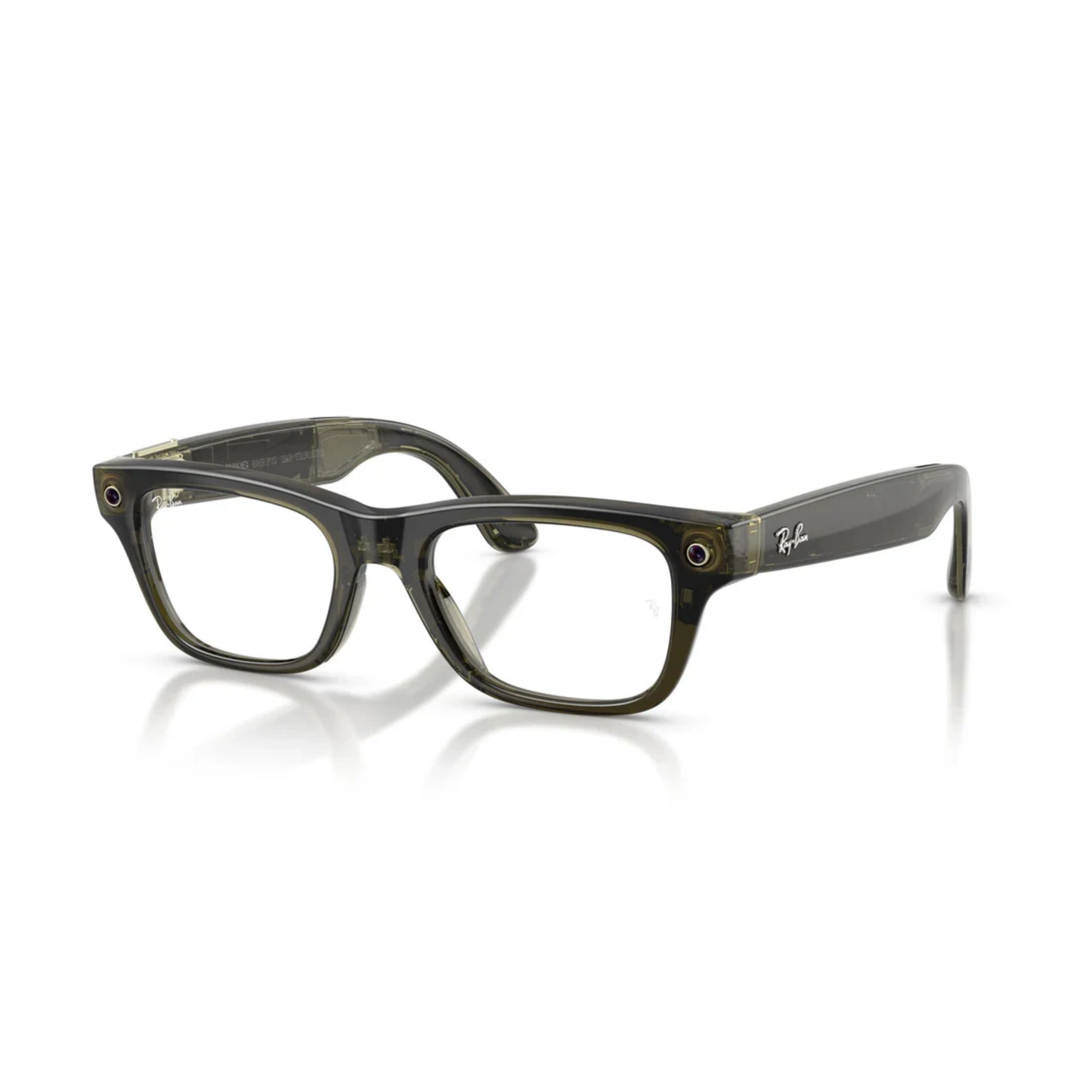 Ray-Ban Meta RW7001 Blayzer Gen 2 smart optical frame with Meta AI, 12 MP camera and open-ear speakers for prescription lenses.
