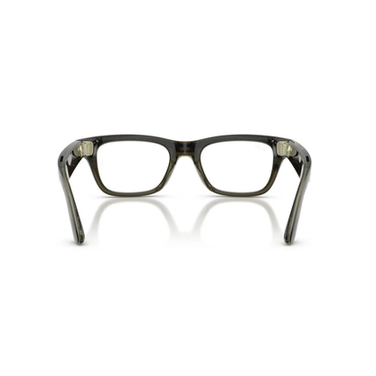 Ray-Ban Meta RW7001 Blayzer Gen 2 smart optical frame with Meta AI, 12 MP camera and open-ear speakers for prescription lenses.