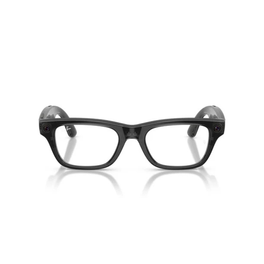 Ray-Ban Meta RW7001 Blayzer Gen 2 smart optical frame with Meta AI, 12 MP camera and open-ear speakers for prescription lenses.