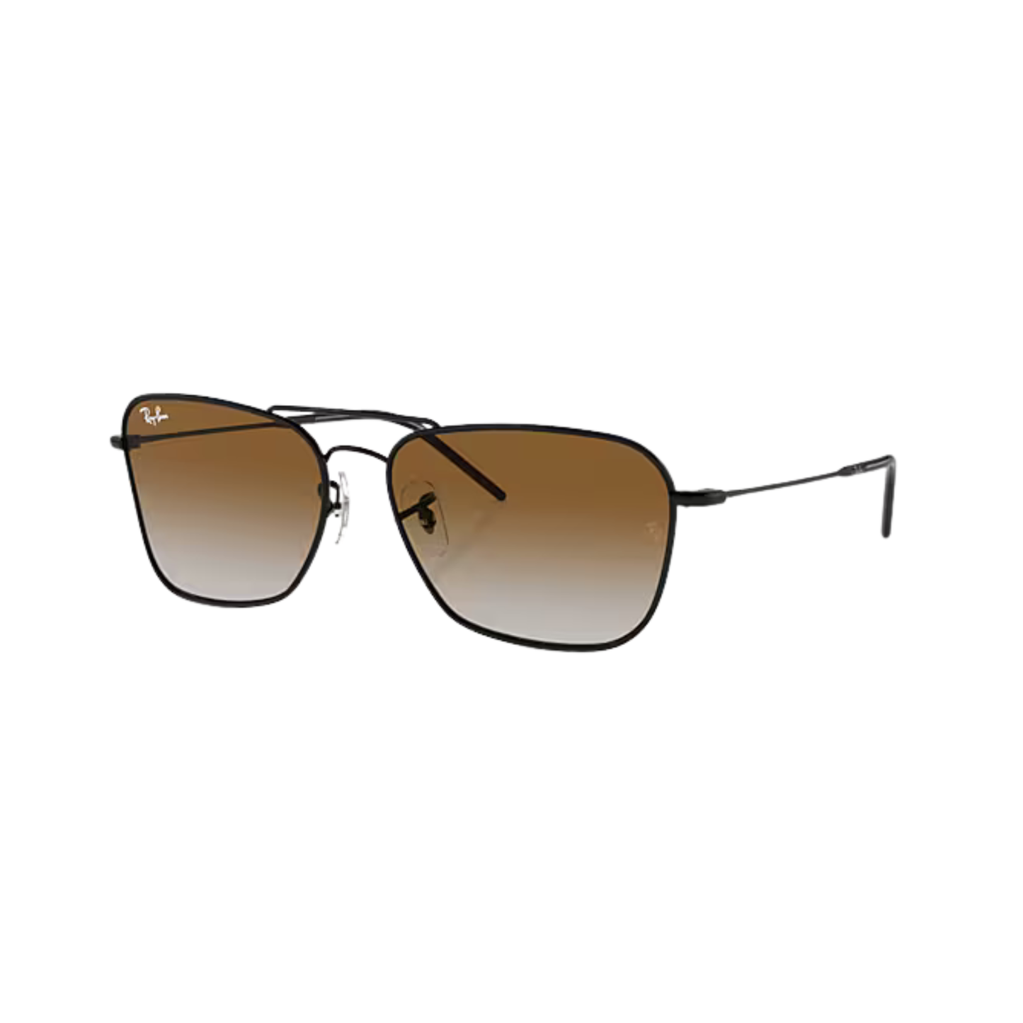Ray-Ban RB0102S Caravan unisex square metal sunglasses with iconic design and premium UV-protective lenses.