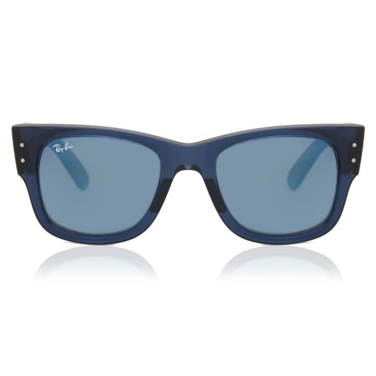 Ray-Ban RB0840S unisex propionate square sunglasses side profile
