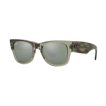 Ray-Ban RB0840S unisex propionate square sunglasses three quarter view