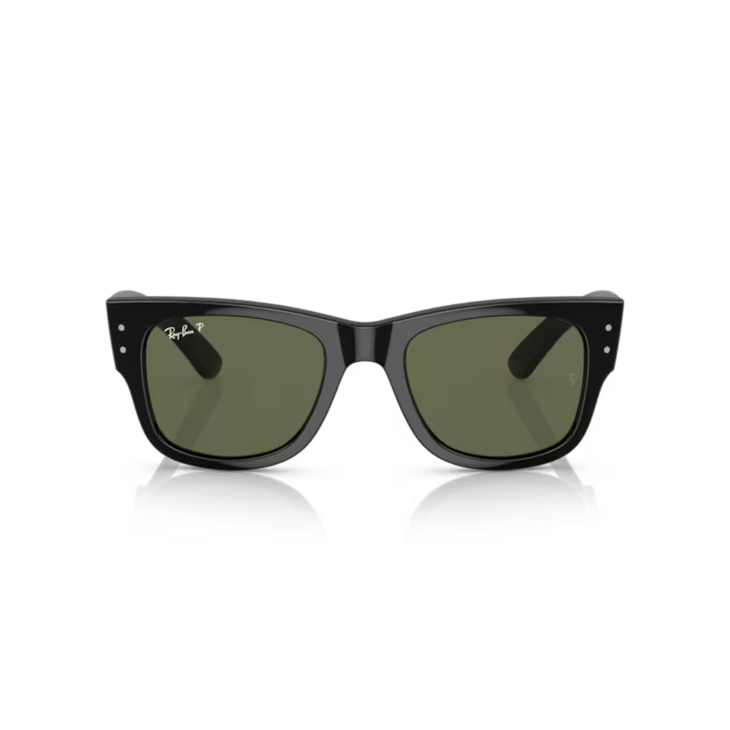 Ray Ban RB 0840S Black-901/58 Mega WAYFARER Sunglasses square sunglasses with bold full-rim frame and classic Mega Wayfarer styling.