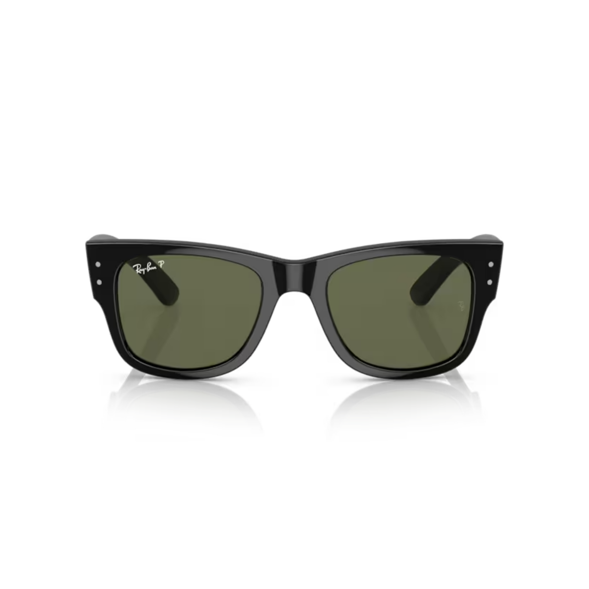 Ray Ban RB 0840S Black-901/58 Mega WAYFARER Sunglasses square sunglasses with bold full-rim frame and classic Mega Wayfarer styling.