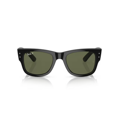 Ray Ban RB 0840S Black-901/58 Mega WAYFARER Sunglasses square sunglasses with bold full-rim frame and classic Mega Wayfarer styling.
