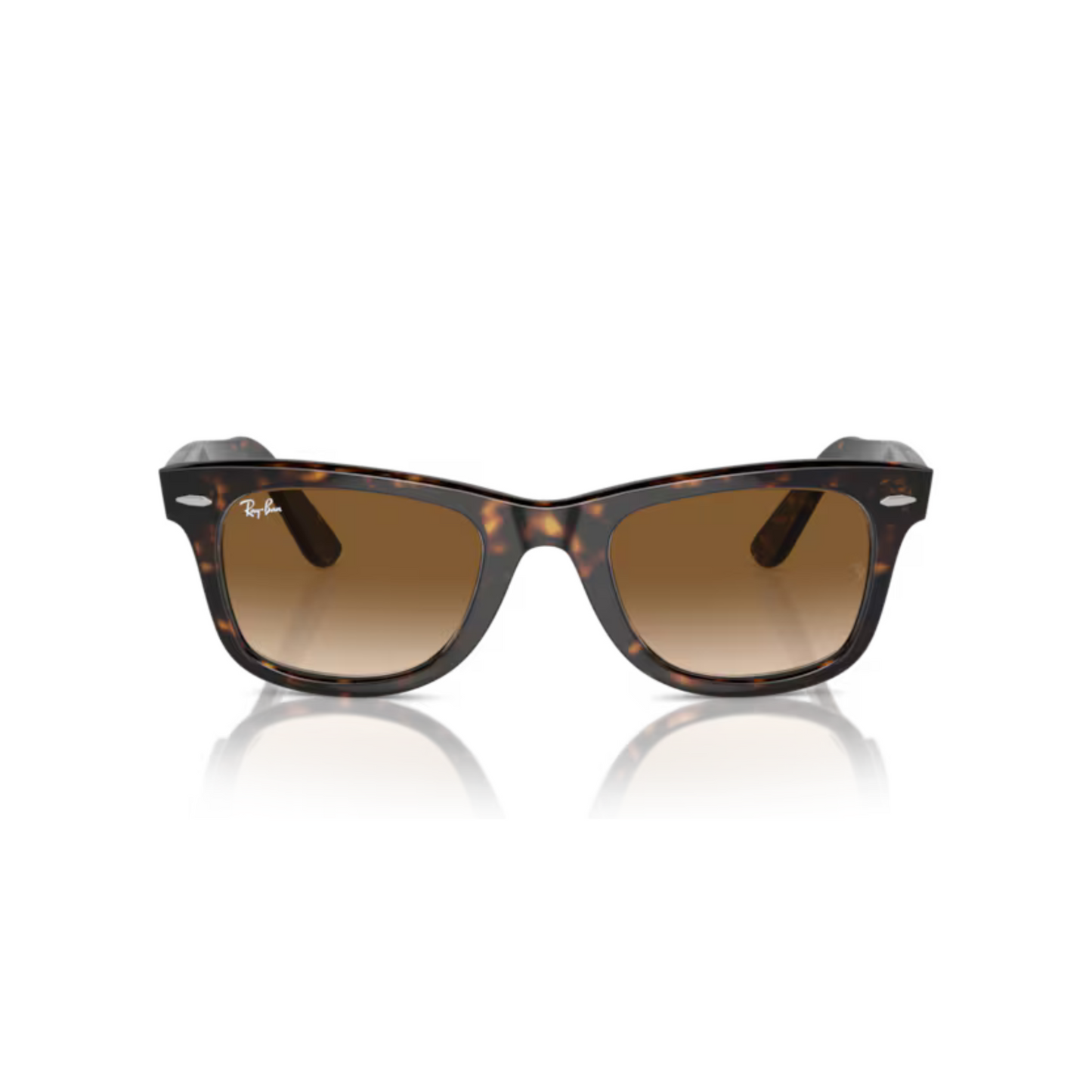 Ray-Ban RB2140 BrownTortoise/902-51 Original Wayfarer unisex sunglasses with classic full-rim square frame