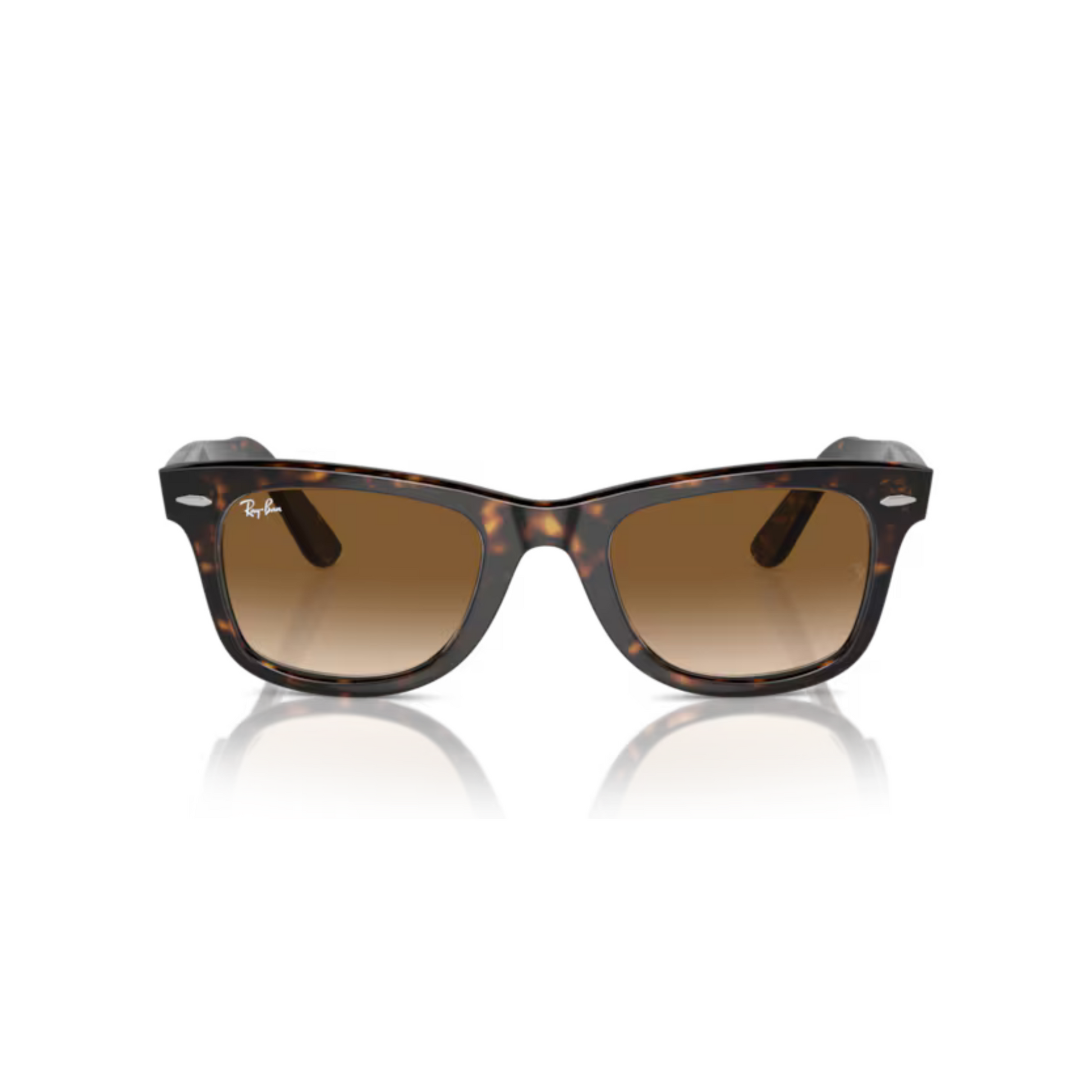 Ray-Ban RB2140 BrownTortoise/902-51 Original Wayfarer unisex sunglasses with classic full-rim square frame